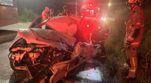 Colisão entre carro e ônibus mata motorista na Zona da Mata